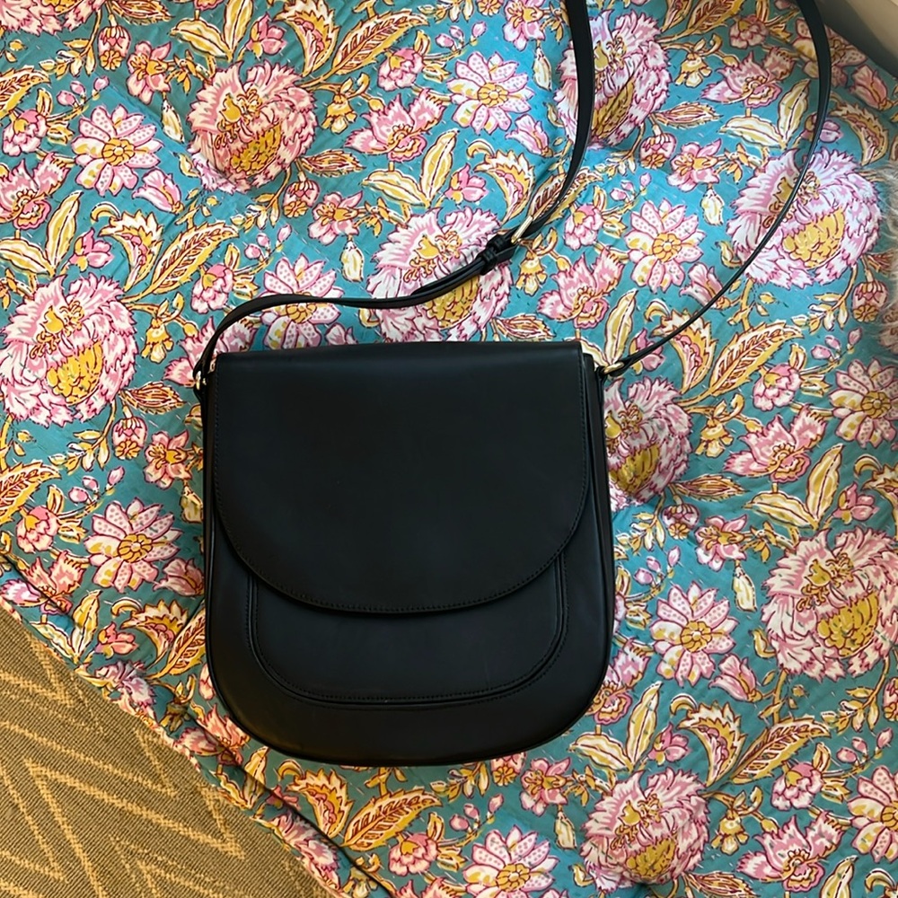 Neely & Chloe Leather Flap Crossbody Bag